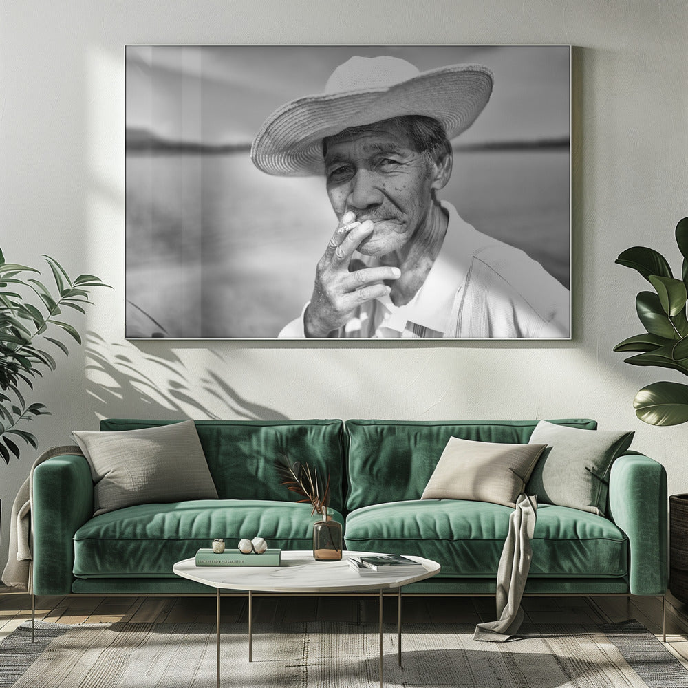 Viejo pescador | Impresiones en Lienzo