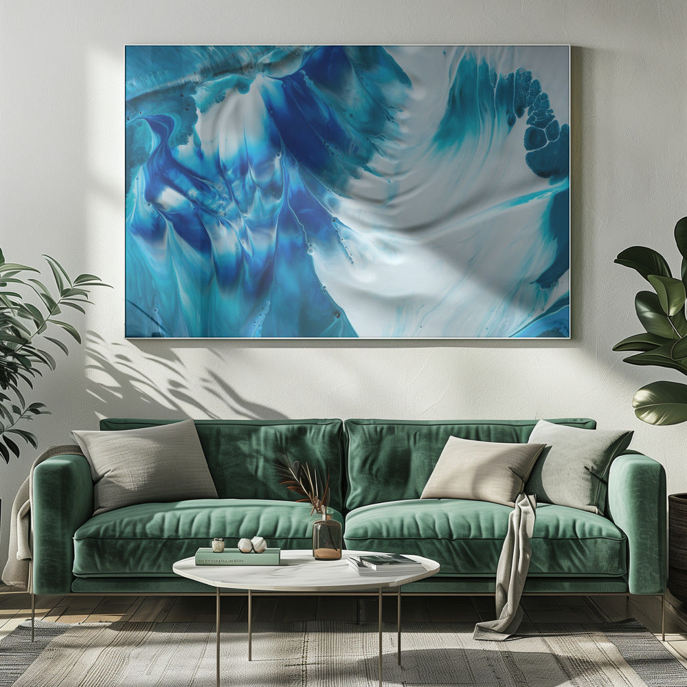 Onde invernali | Stampe su Tela