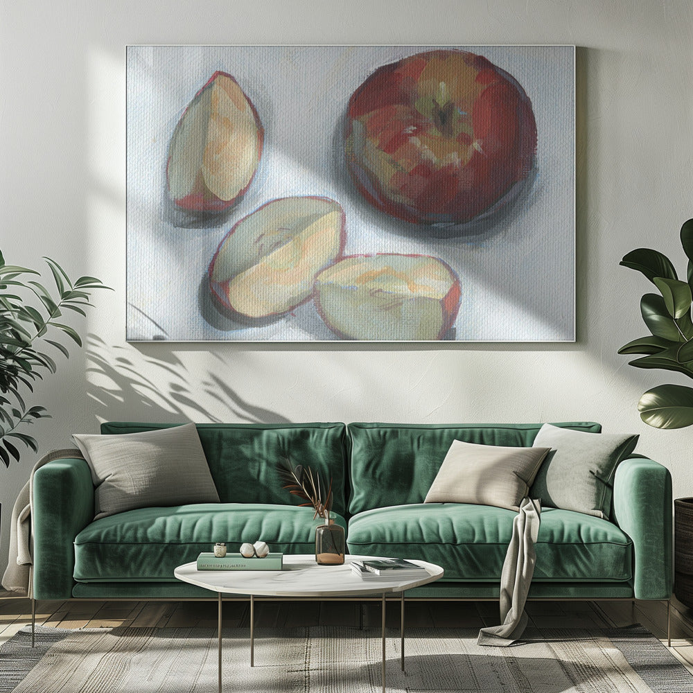 Sliced Apple 8x10 | Canvas