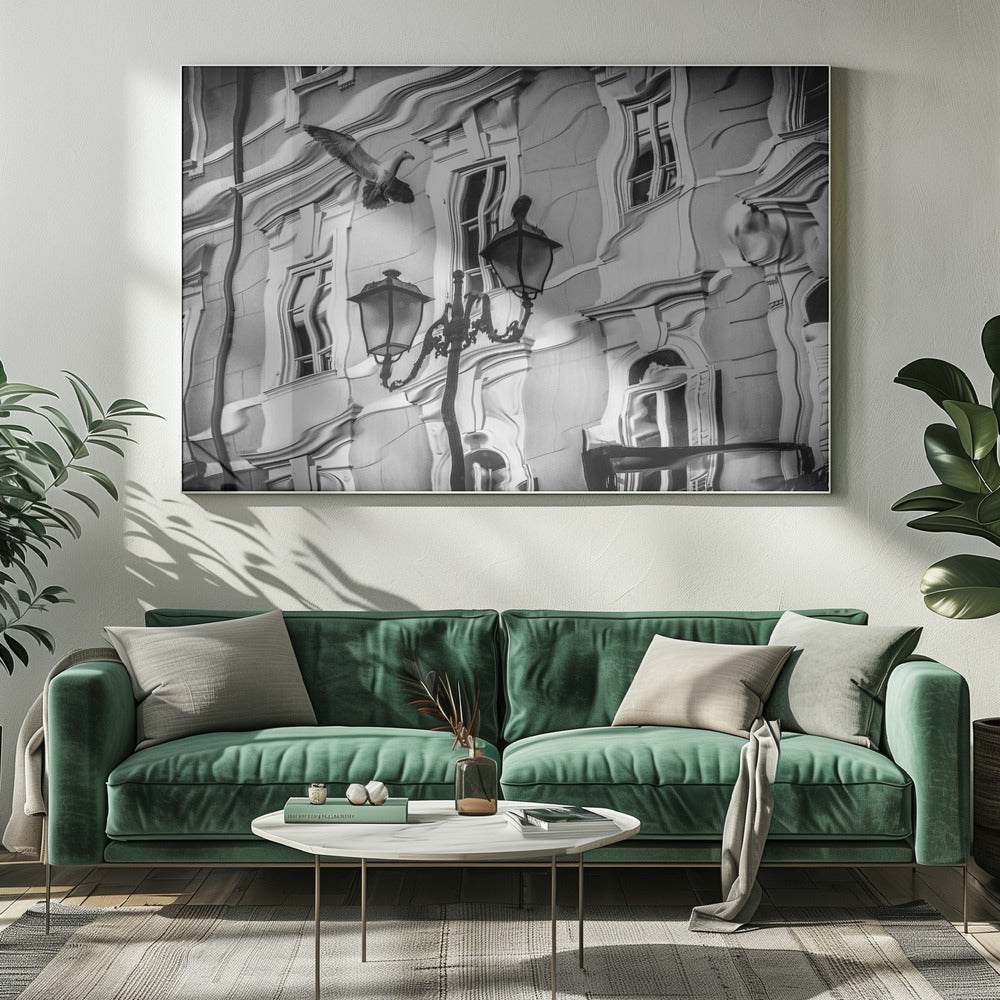 Gull reflection | Canvas