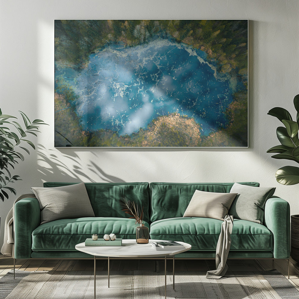 Clouds in the mirror | Canvas