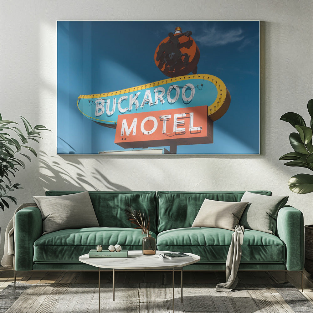 Motel Buckaroo | Stampe su Tela