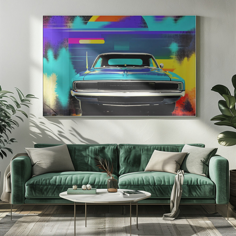 Graffiti machine series | Canvas