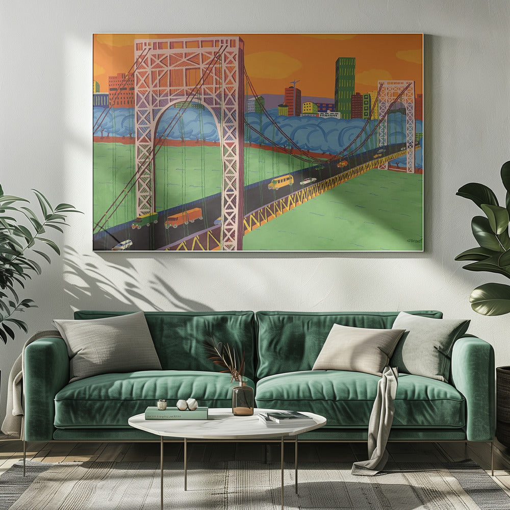 Most George’a Washingtona | Wydruki na łótnie