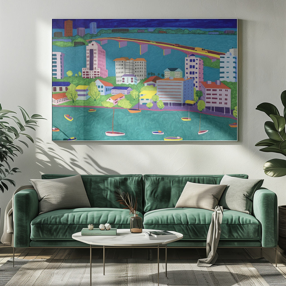 On the Way to St Armands | Canvas