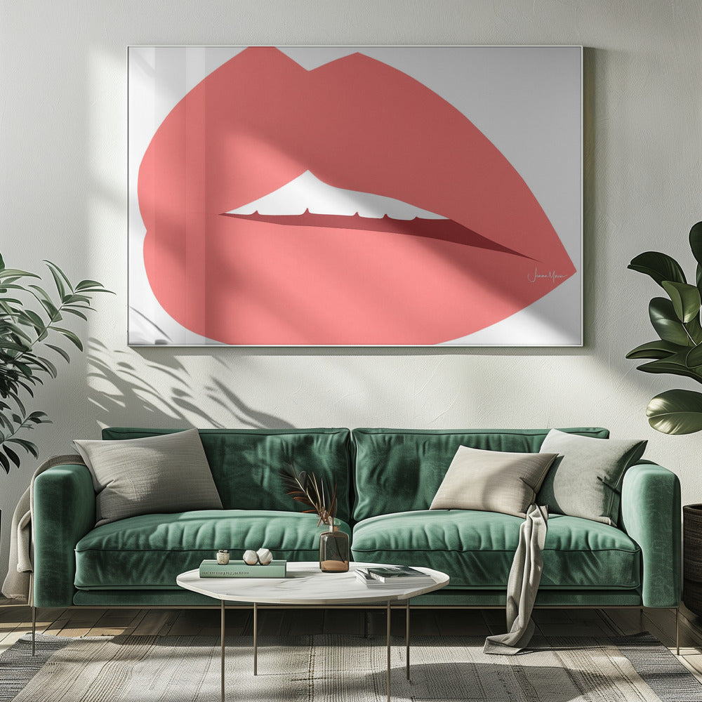 Punaiset huulet | Canvastaulut