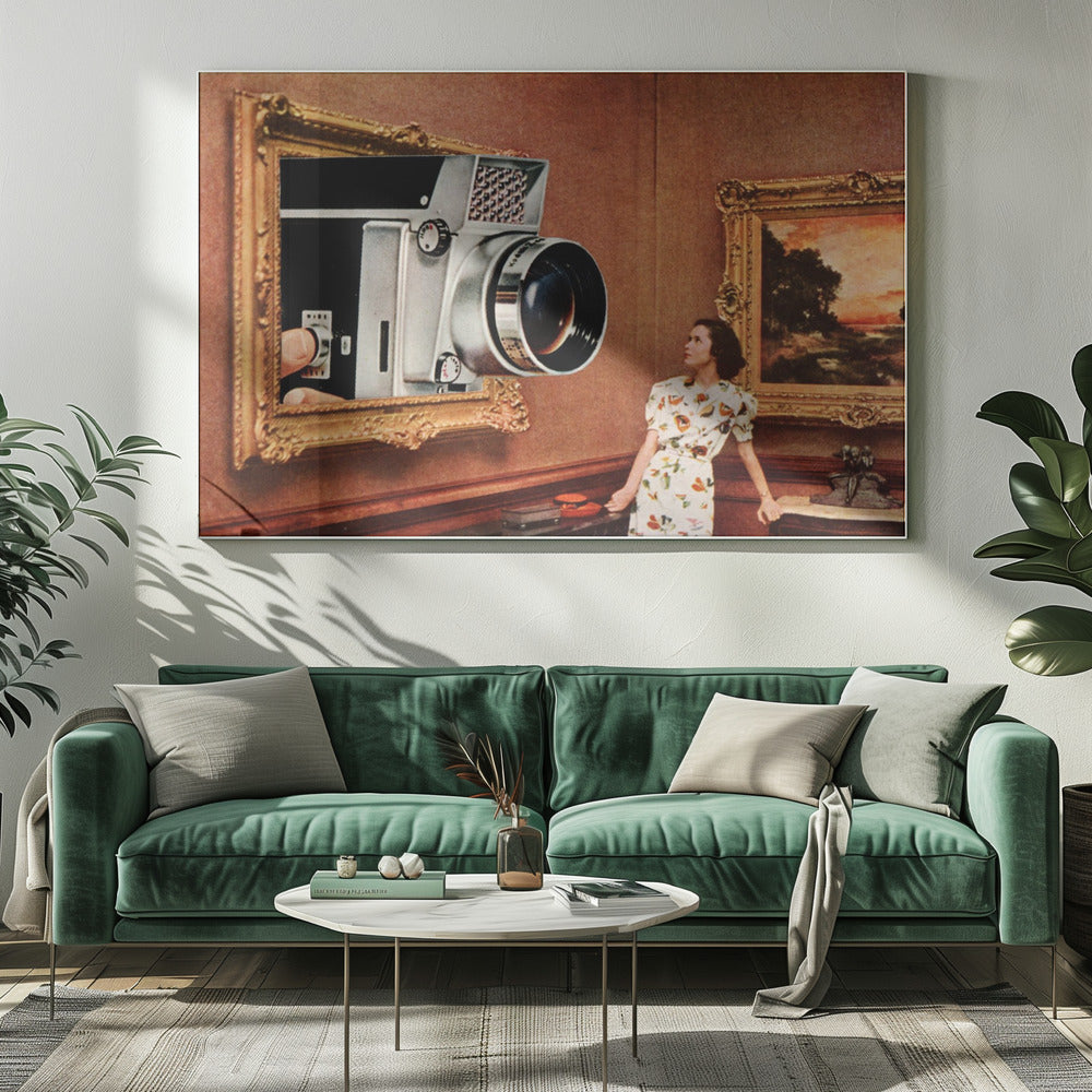 Kunst ist objektiv | Leinwand