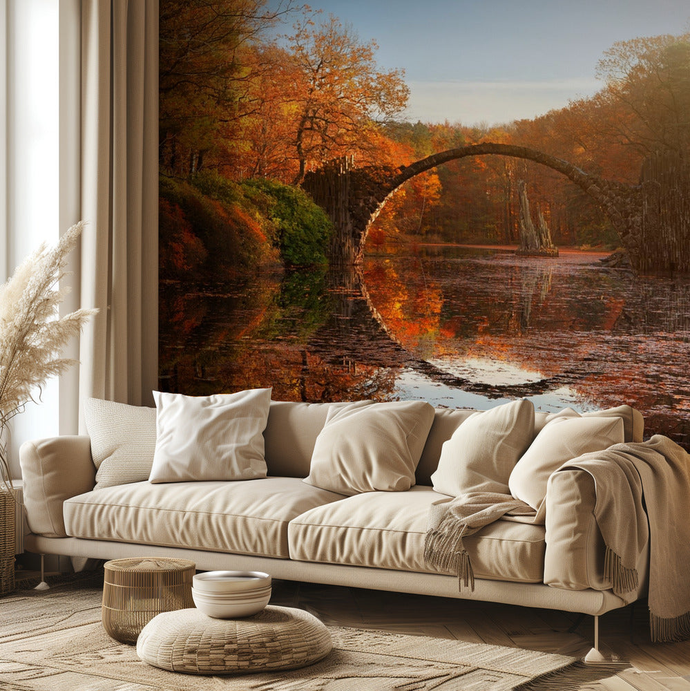 Syksyinen järvi | Valokuvatapetit