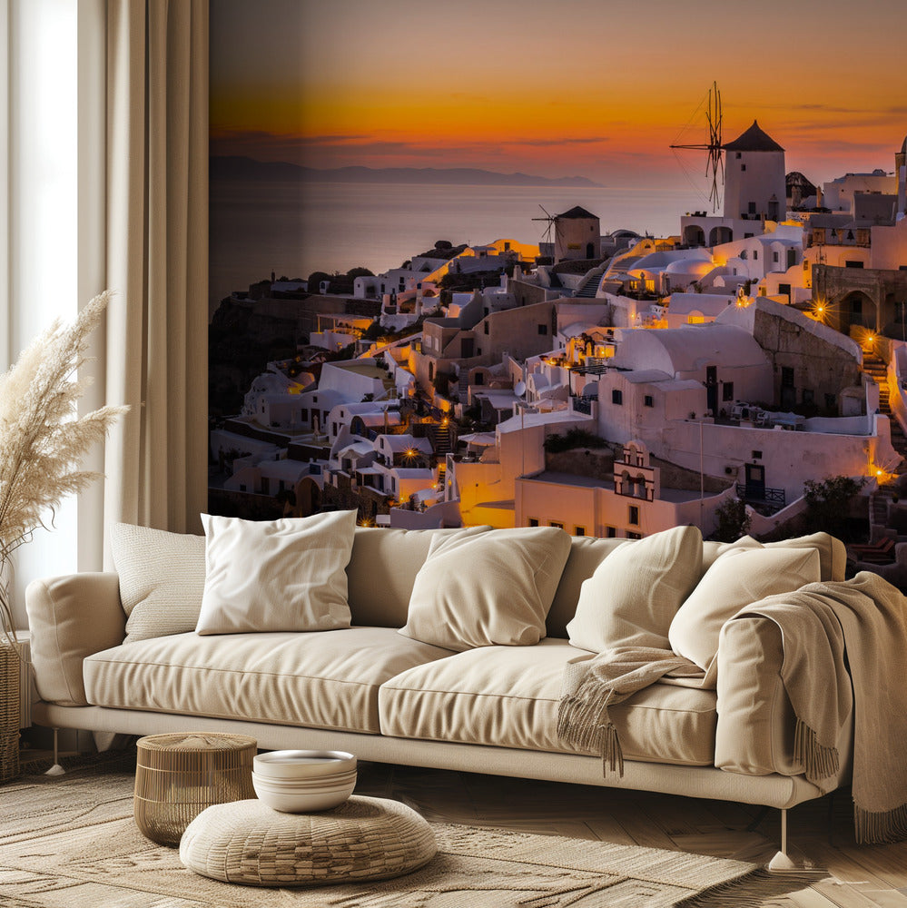 Calispera Santorini | Wallpaper