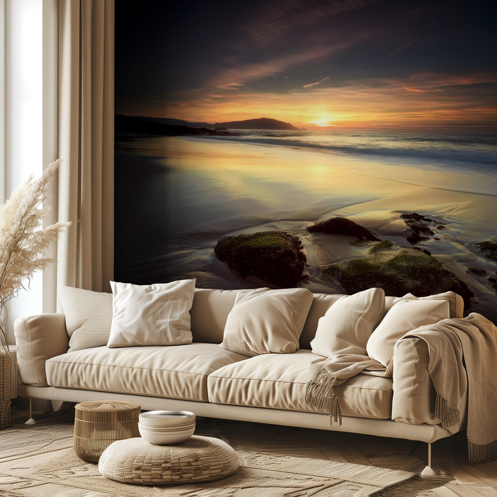 Luci di O Fortiñon | Carta da Parati Fotografica