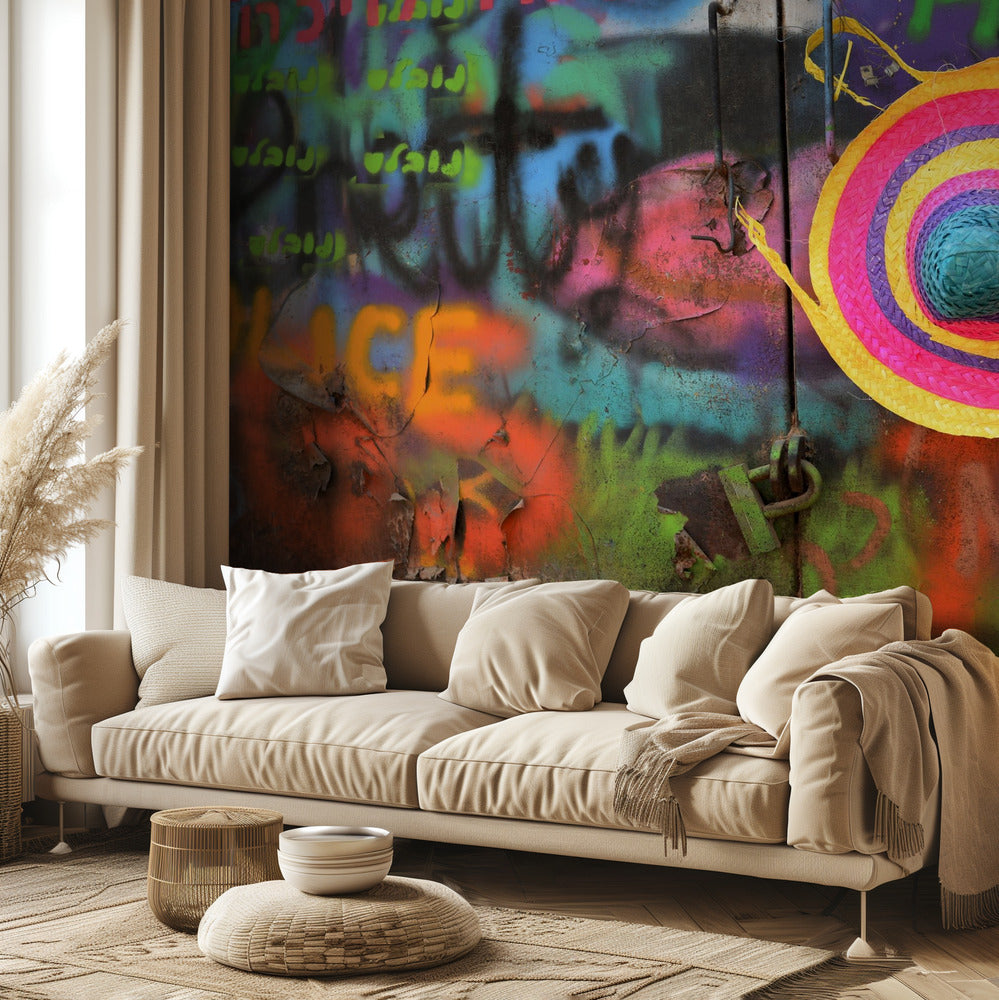 Colores de la calle | Papel Pintado Fotográfico