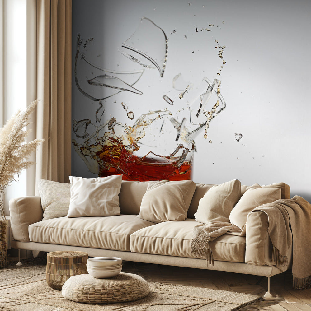 Trago de Whisky | Papel Pintado Fotográfico