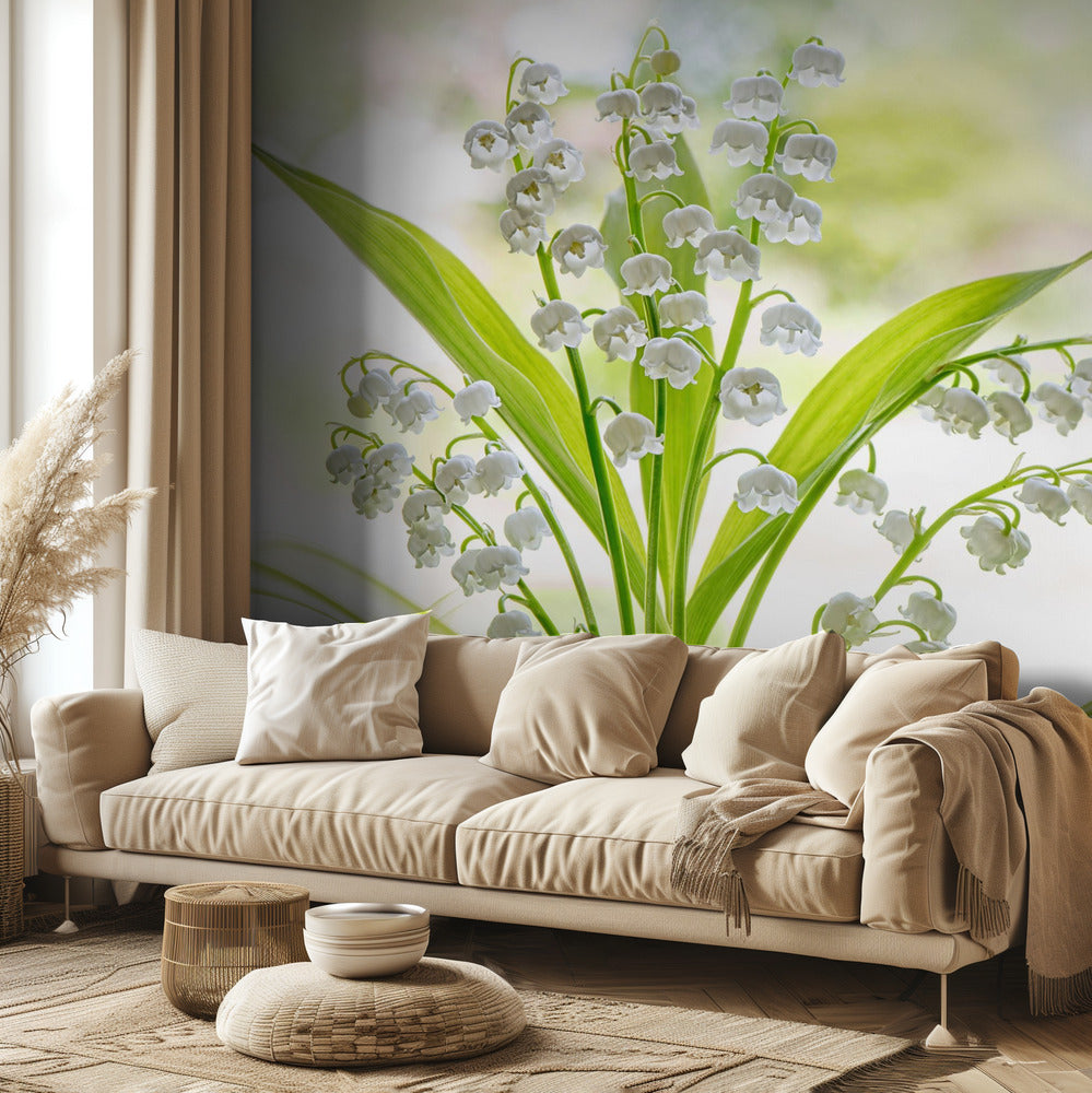 Lirio de los valles | Papel Pintado Fotográfico