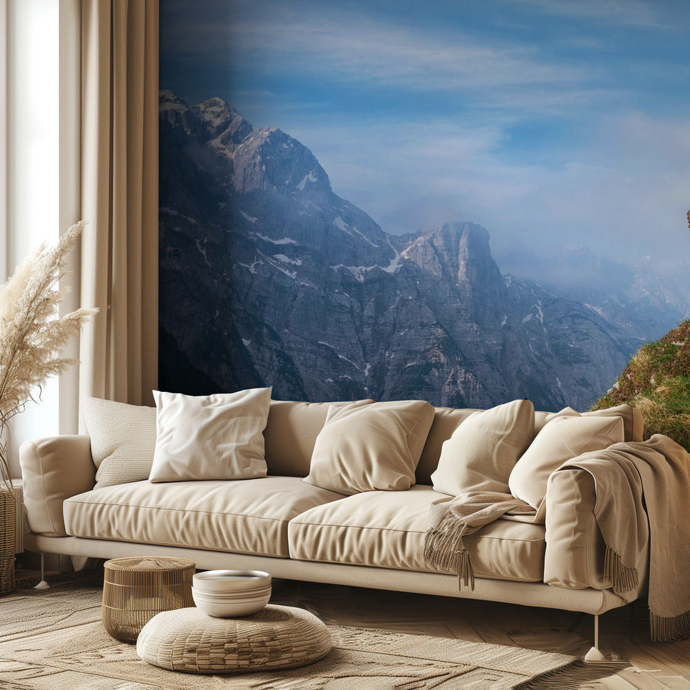 Alpine Ibex in the mountains | Wallpaper