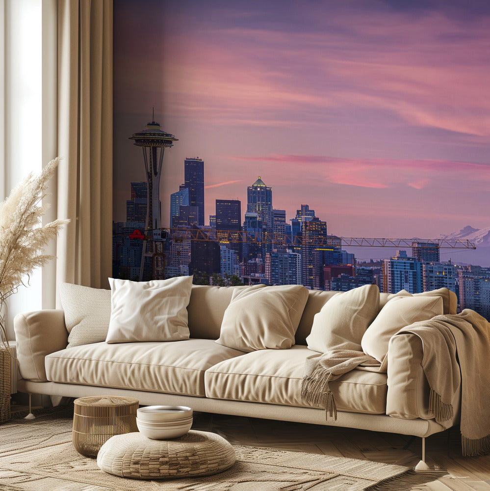 Hyvää huomenta, Seattle! | Valokuvatapetit