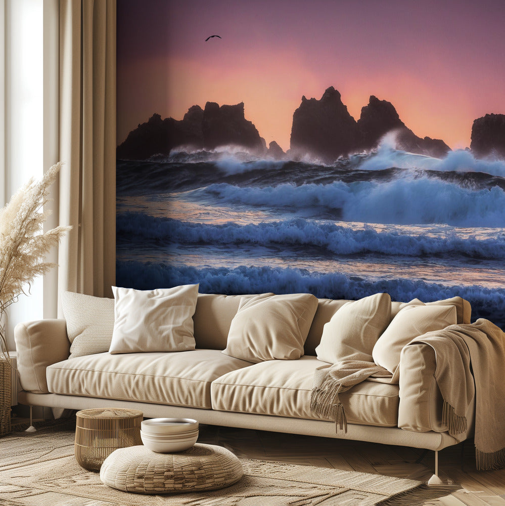 Bandon Beach Layers | Wallpaper
