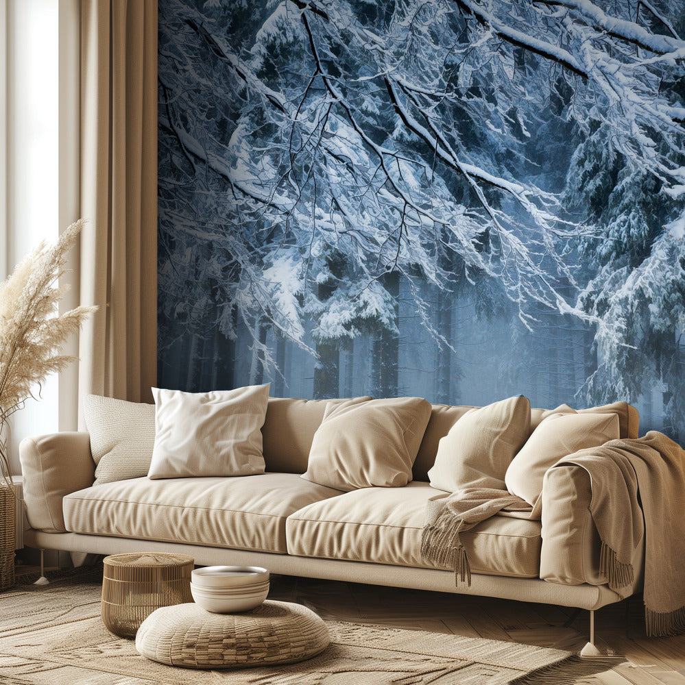 Schneewelt | Fototapeten