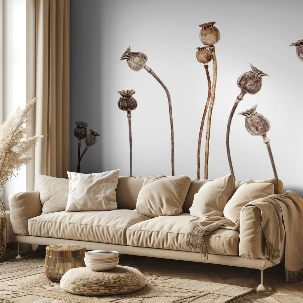 Amapolas | Papel Pintado Fotográfico
