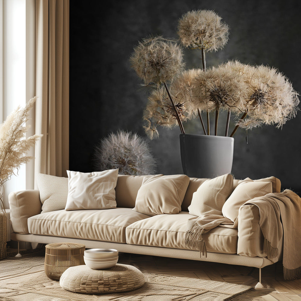 Vaina de semilla de diente de león | Papel Pintado Fotográfico