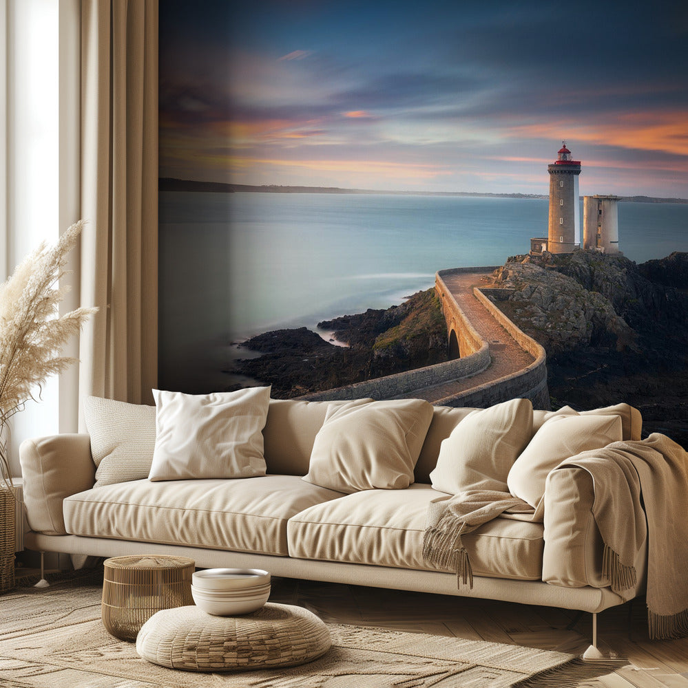 El faro de Little Minou | Papel Pintado Fotográfico