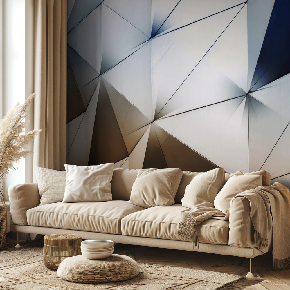 sztuka trójkątów | Fototapeta