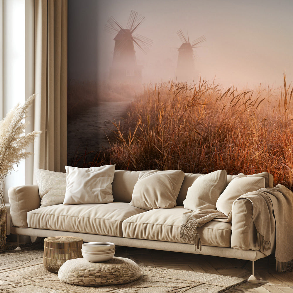 Poranna mgła | Fototapeta