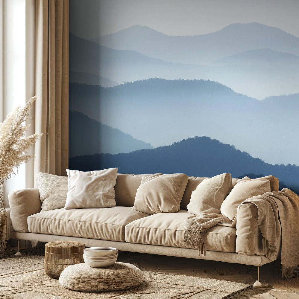 Siniset aallot | Valokuvatapetit