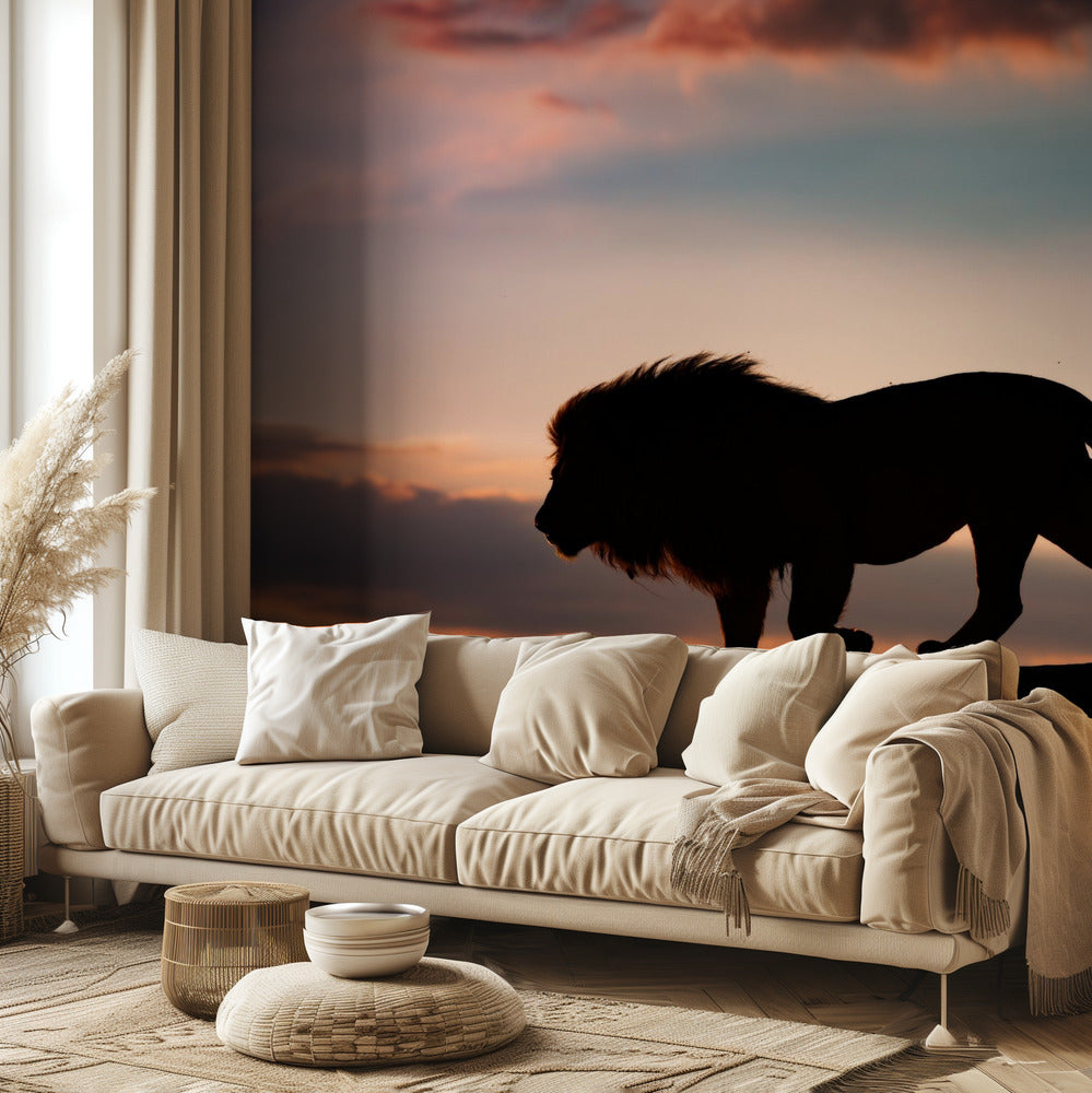 Auringonlasku Serengetissä | Valokuvatapetit