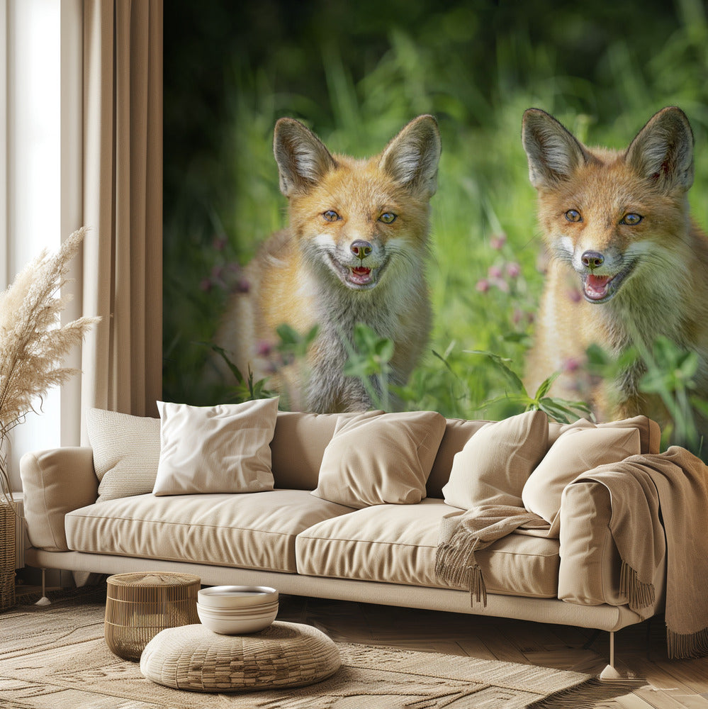 Hermanos | Papel Pintado Fotográfico