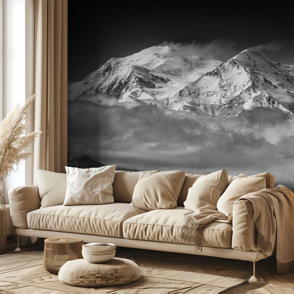 Denali from the opposing ridge line | Wallpaper