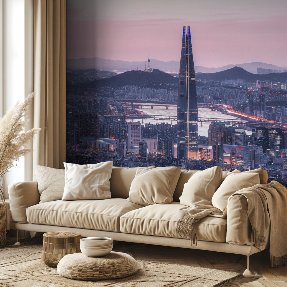 Seoul Stadt | Fototapeten