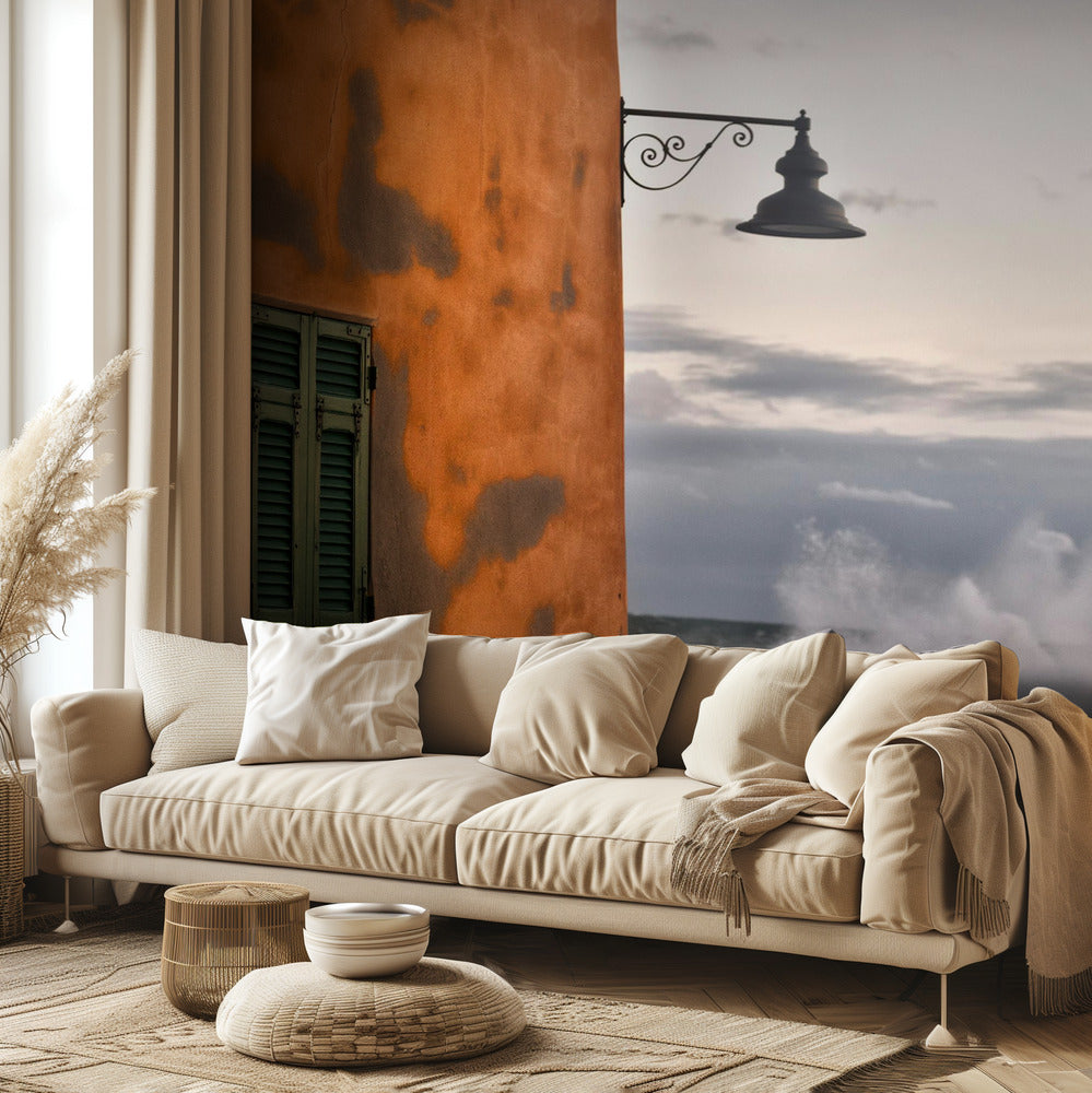 Seinä ja aalto | Valokuvatapetit