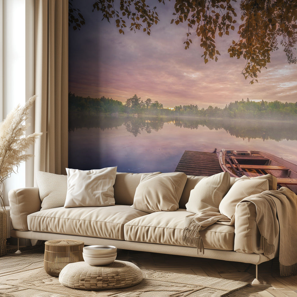 Värikäs järvi | Valokuvatapetit