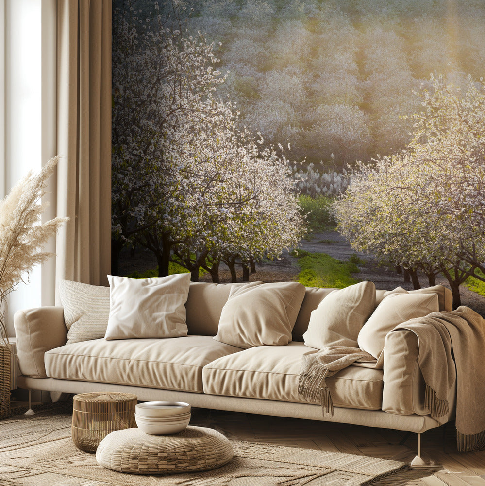 Golden Almonds | Wallpaper