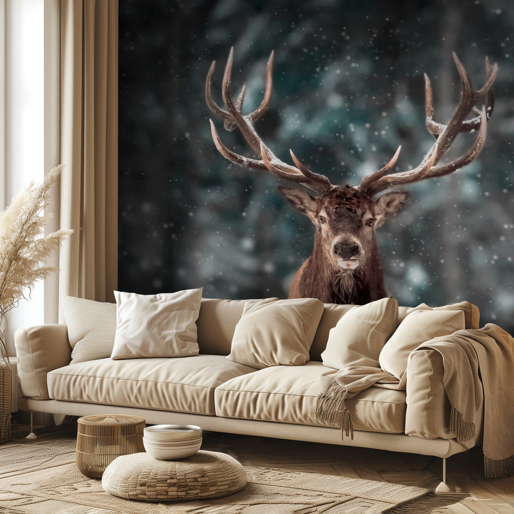 Deer King | Wallpaper