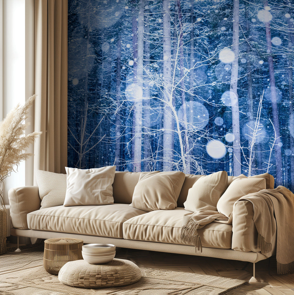 Schneelandschaft | Fototapeten