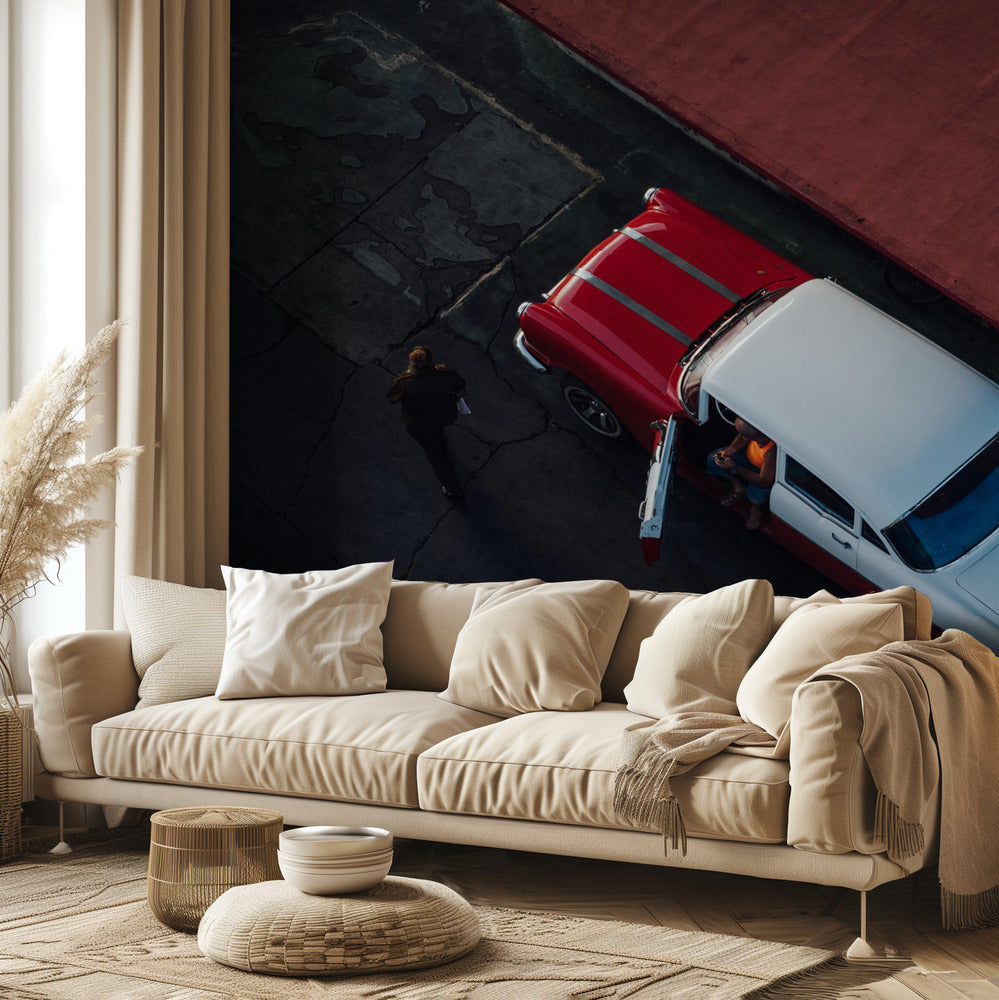 CZERWONY | Fototapeta