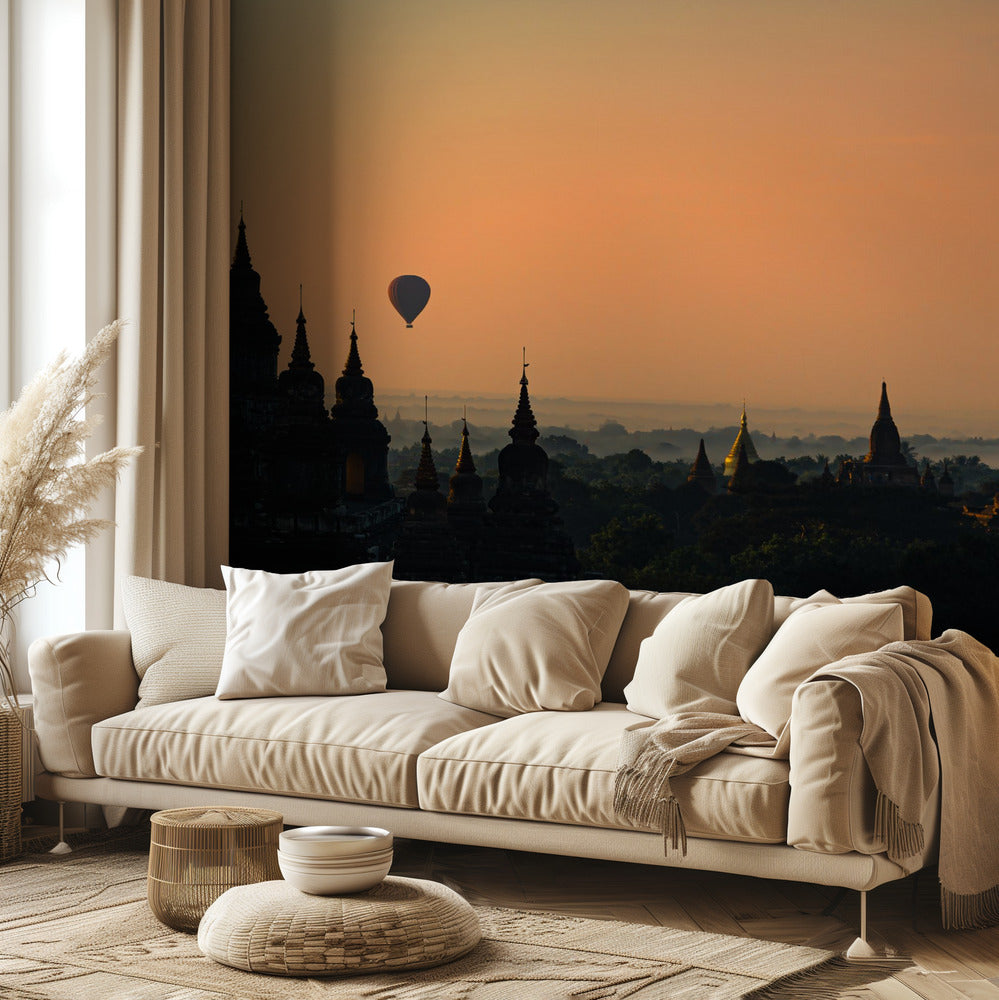 Sunrise in Bagan | Wallpaper