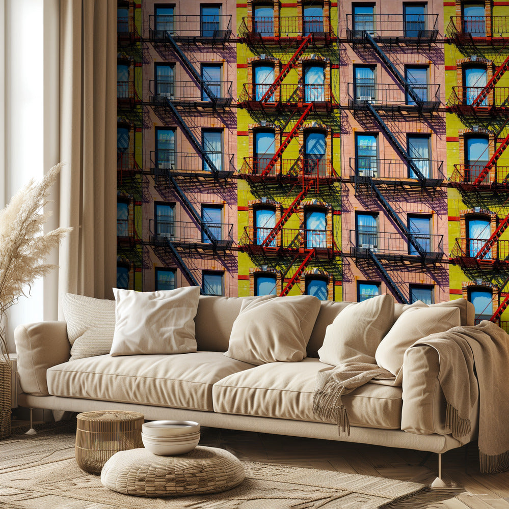 New Yorkin ikkunat | Valokuvatapetit