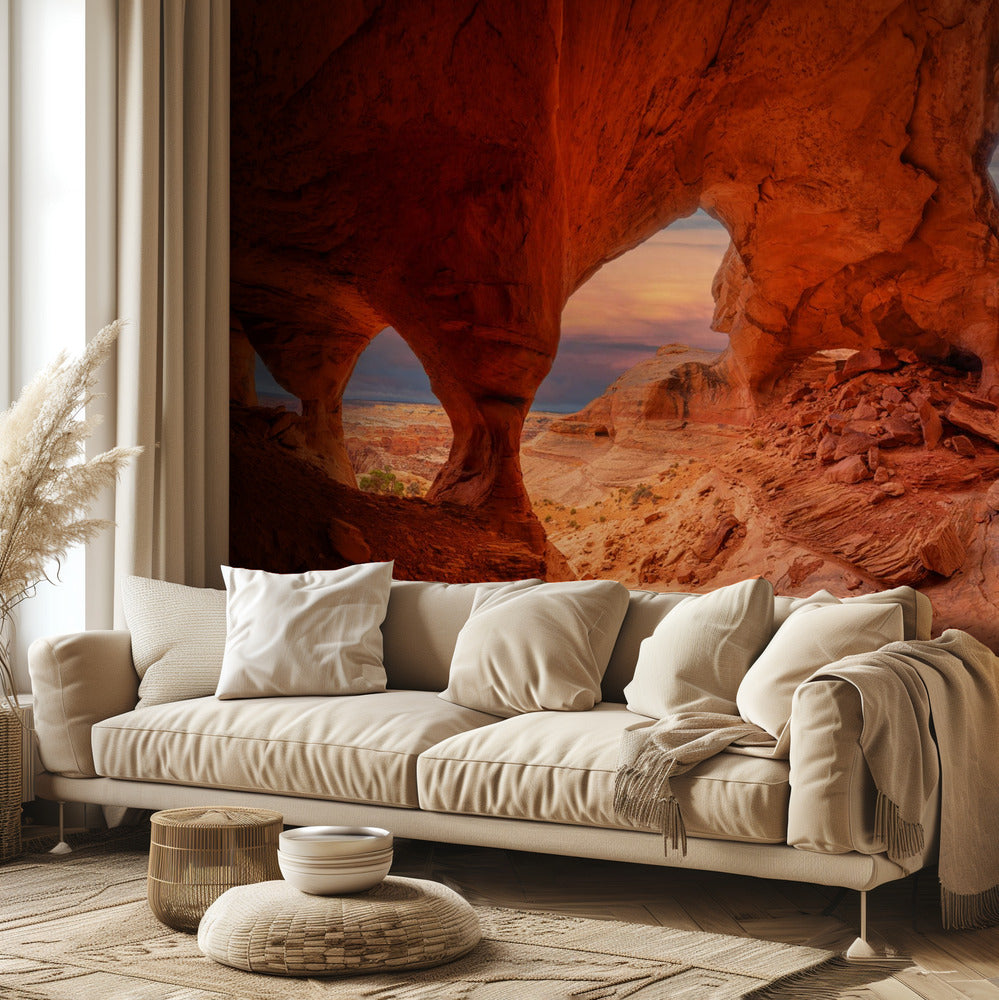 Piilotettu ihme Badlandissa | Valokuvatapetit