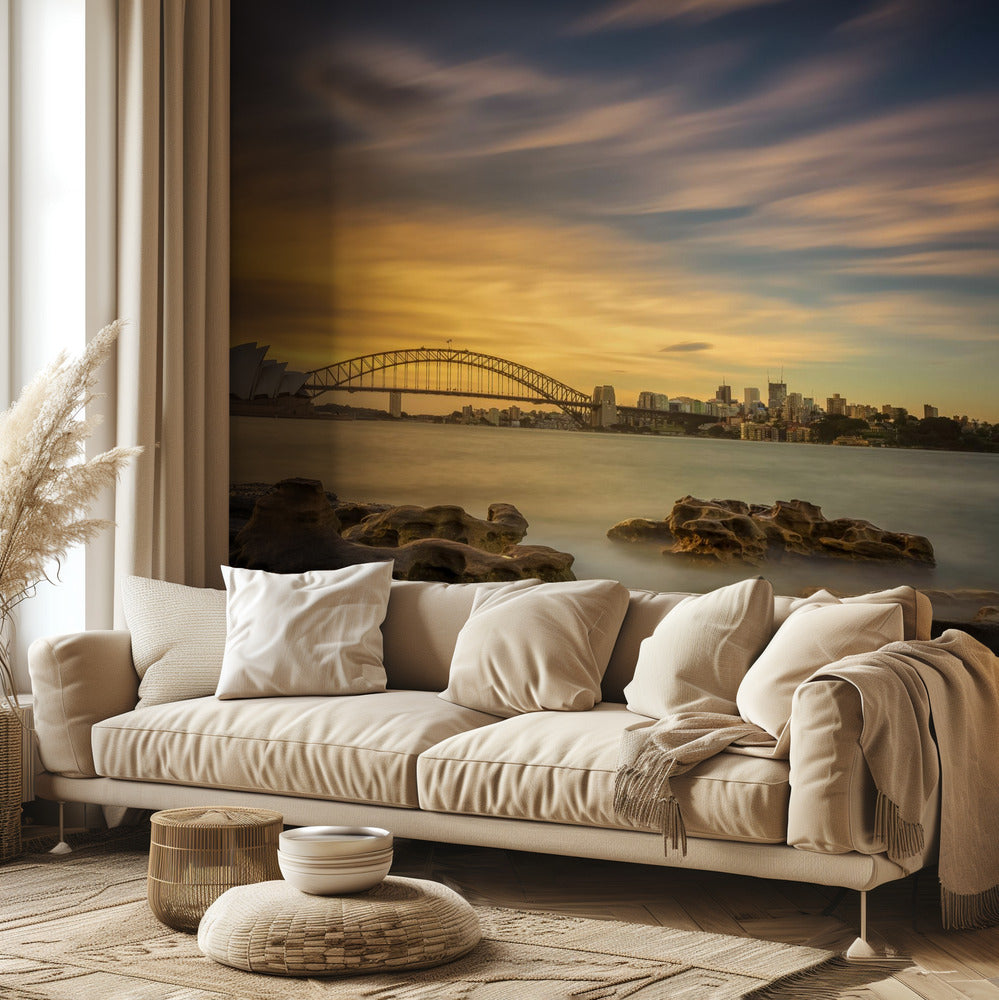 Sydneyn oopperatalon auringonlasku | Valokuvatapetit