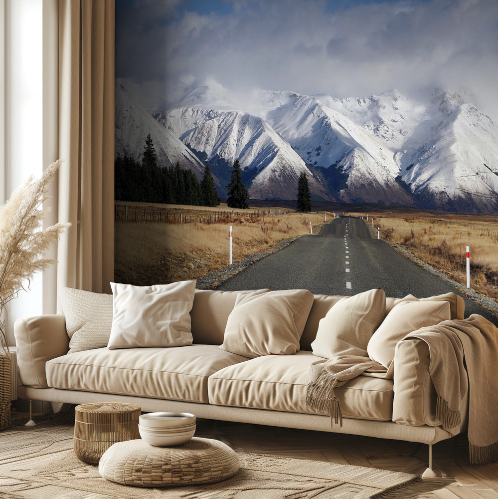 Lake Ohau Road | Wallpaper