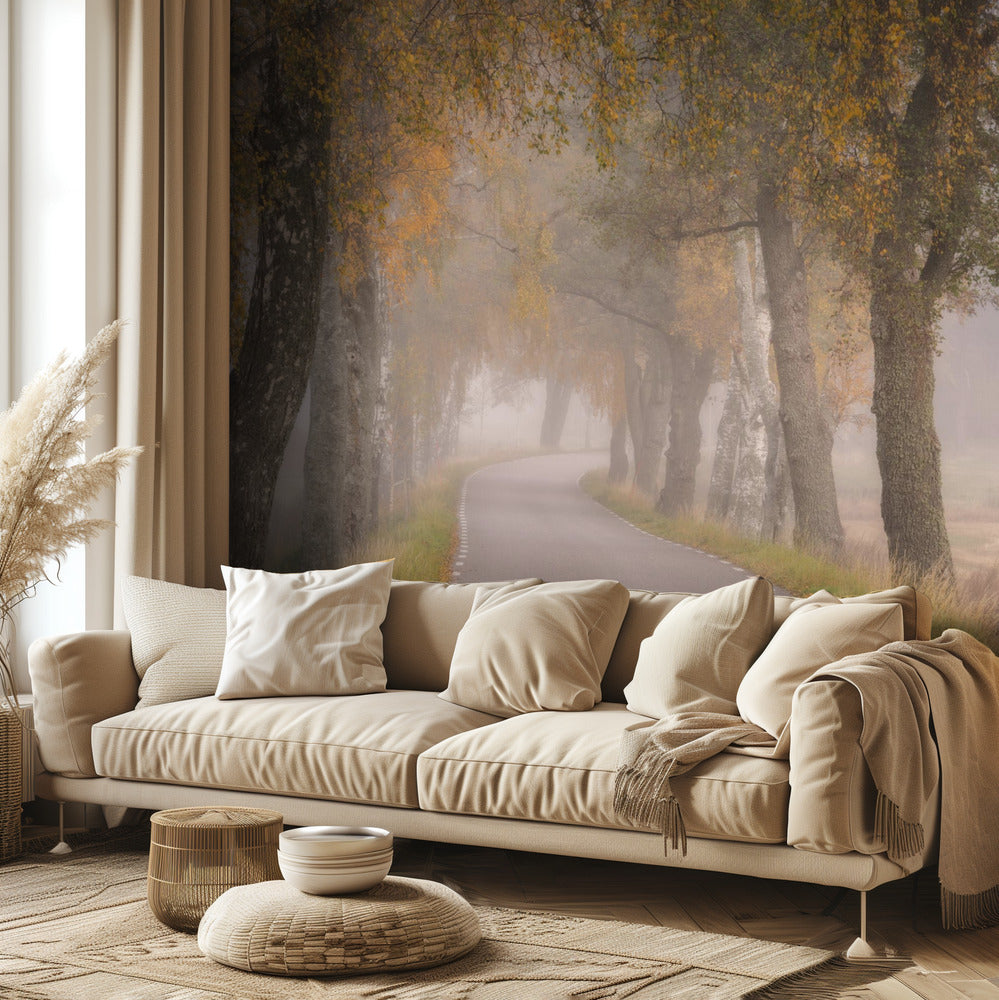 Fallende Blätter | Fototapeten