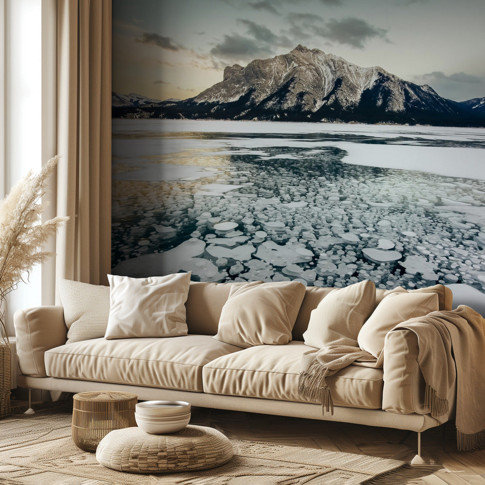 Bubble Laken auringonlasku | Valokuvatapetit