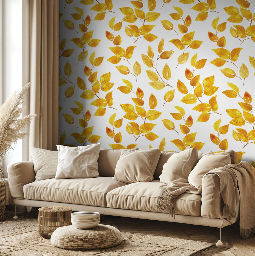 Curvy leaves | Wallpaper