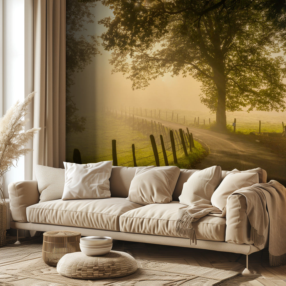 Morgenspaziergang | Fototapeten