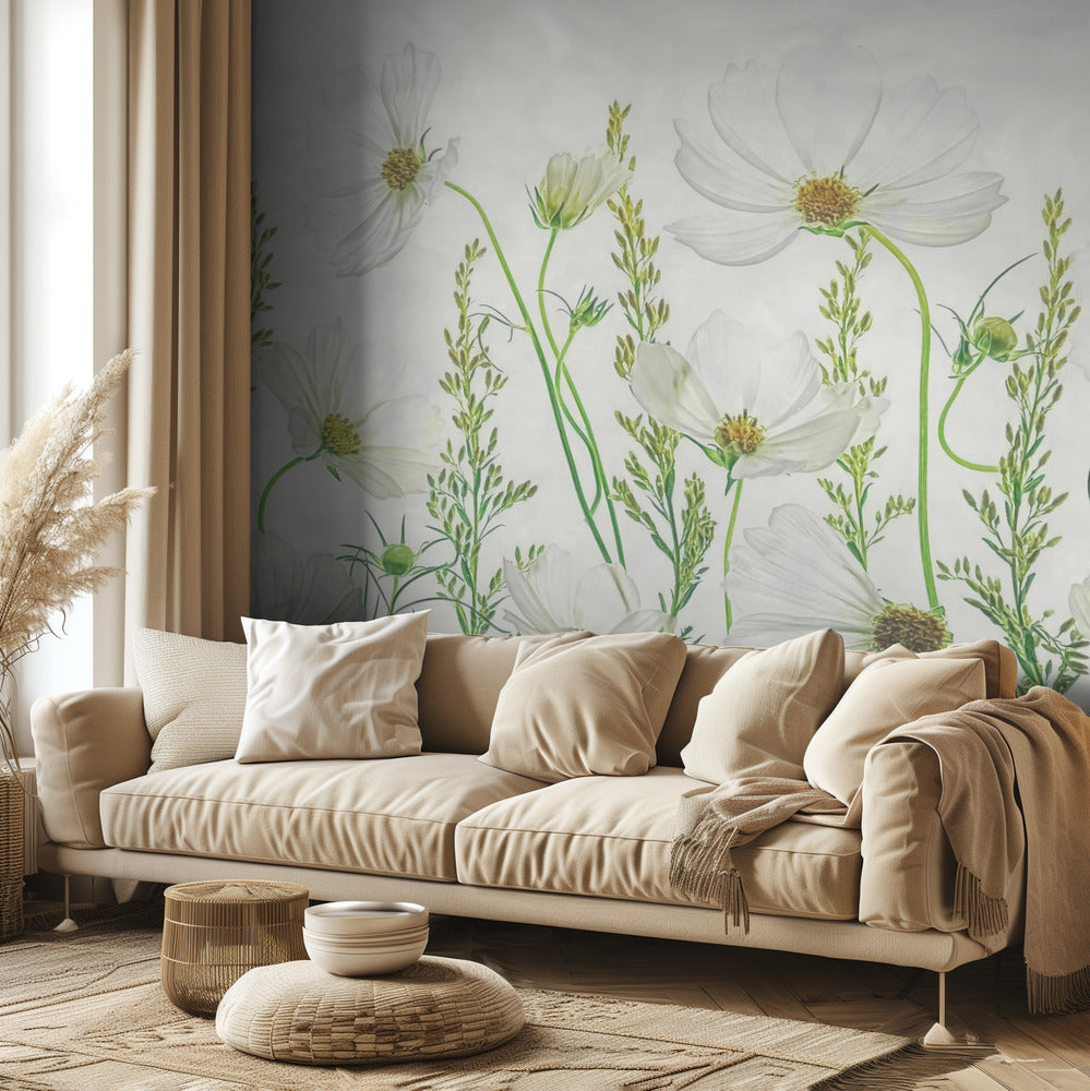 Jardín Cosmos | Papel Pintado Fotográfico