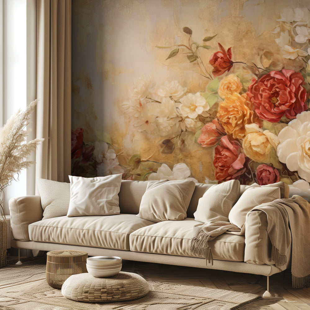 Fa Vintage Floral 77 | Papier Peint Photo
