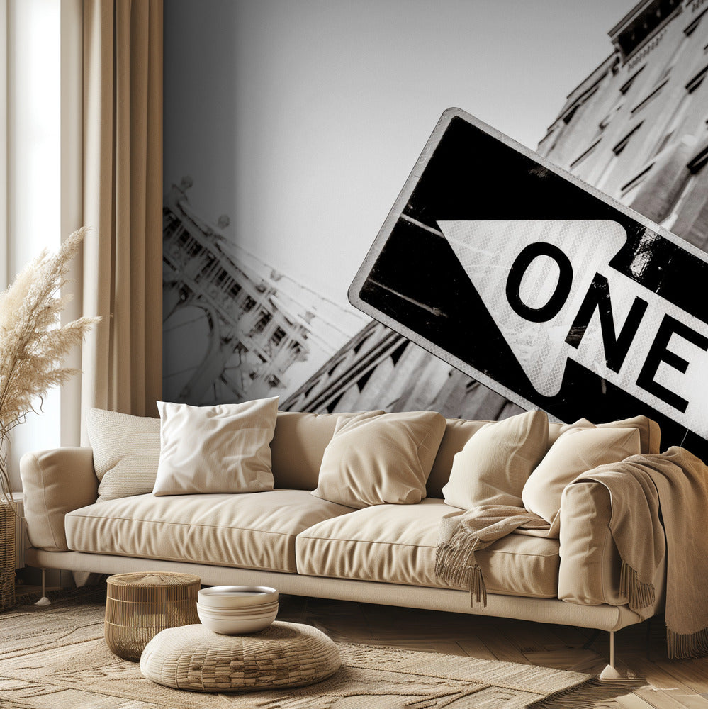 Manhattan Bridge, Einbahnstraße | Fototapeten