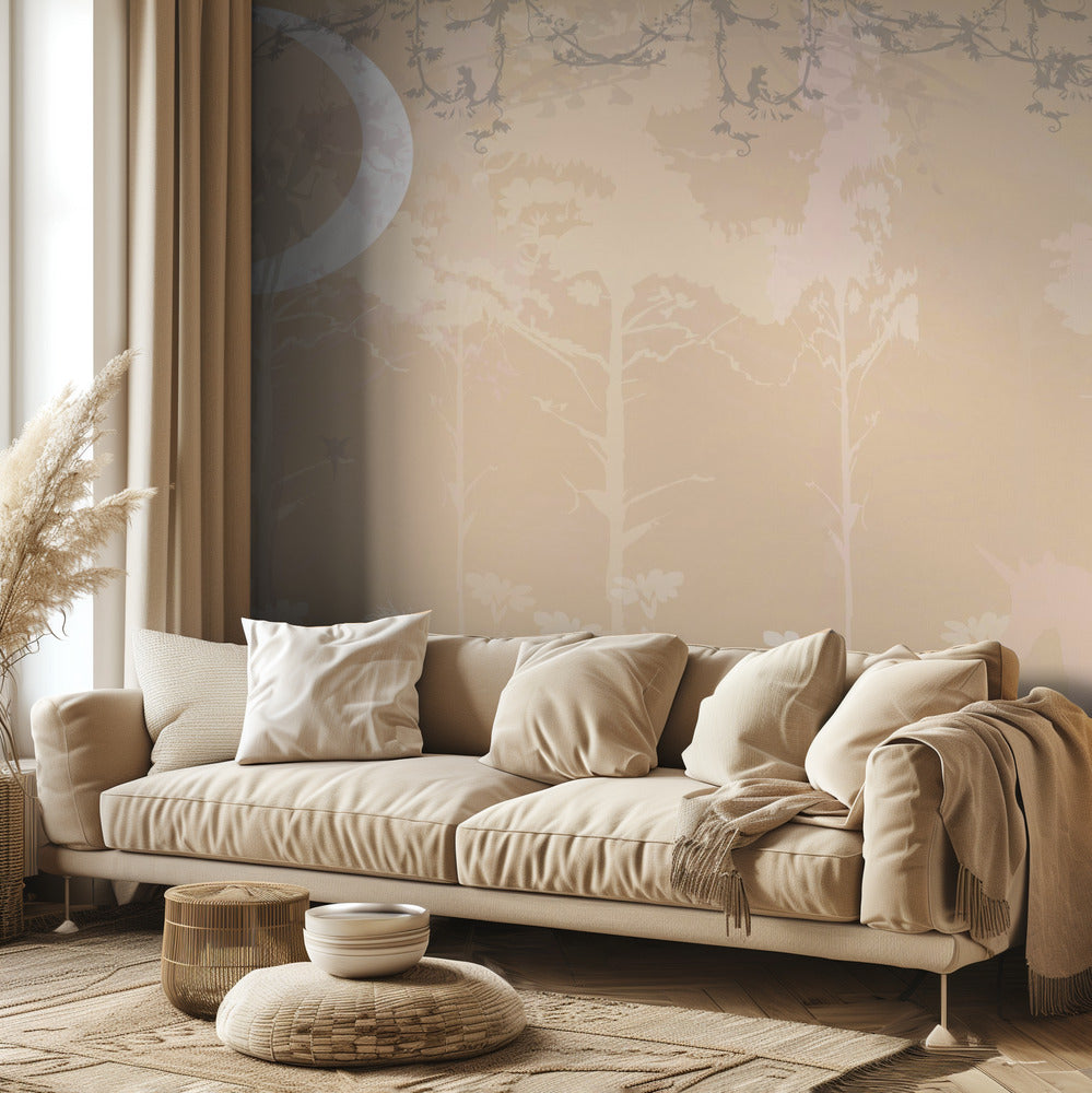 Fairy Forest Kids Mural | Wallpaper